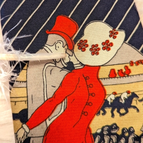 Vintage Italian Silk Iconic Graphic Art Ties - Picture 2 of 12